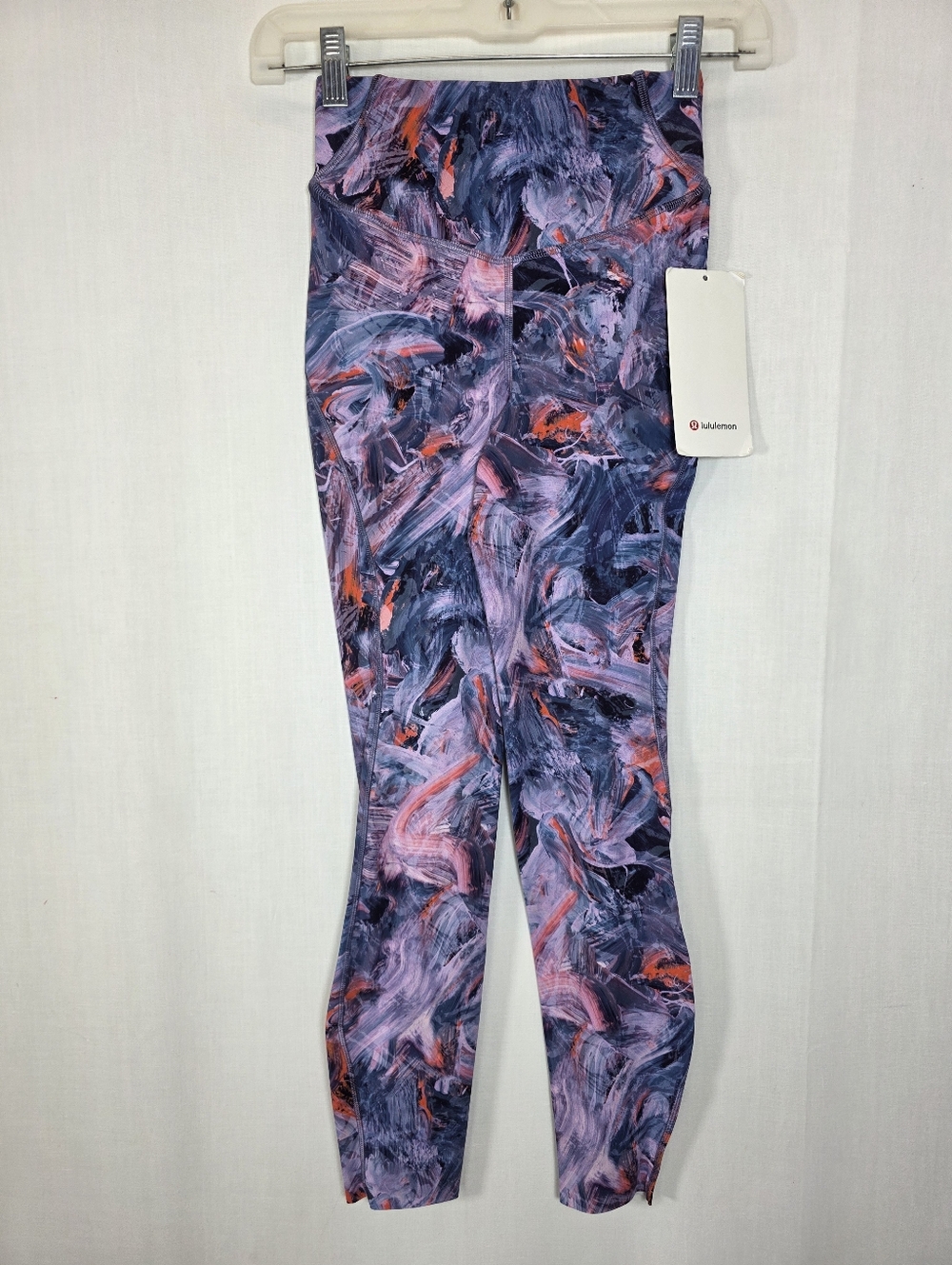 NWT Lululemon Base Pace High-Rise Tight 25" Atmospheric Purple Multi Size 2